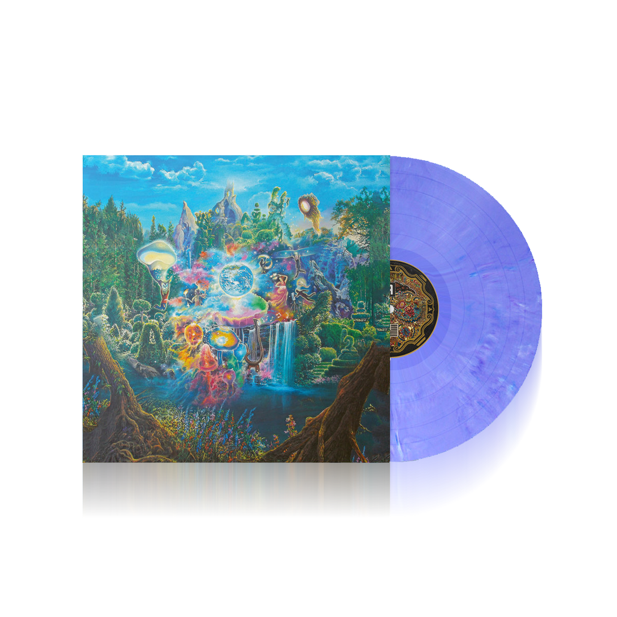 Opal Marbled Lavender Vinyl