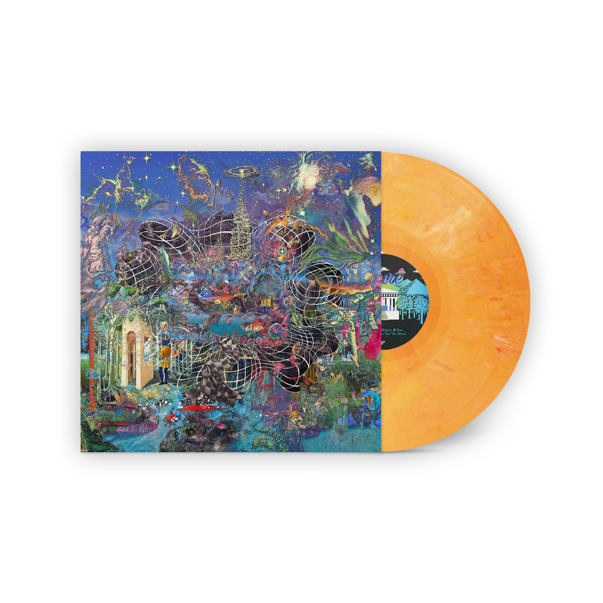 Azure Marbled Vinyl
